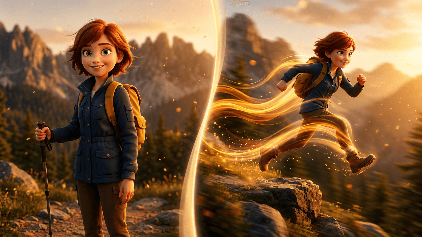 Cinematic motion pipeline